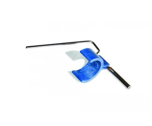 BLUE IRRIGATION CLIP - PUSH BUTTON CONTA ANGLES