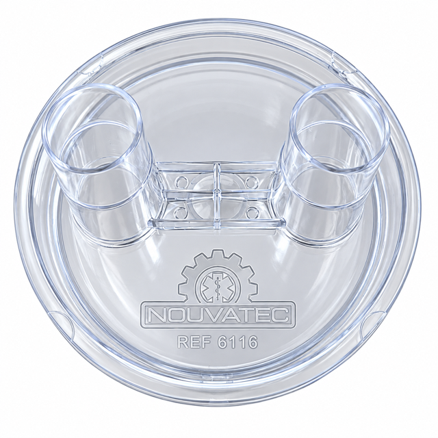 ULTRANEB MEDICATION CUPS W/LID
